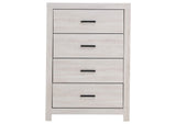 207055 Brantford 4-drawer Bedroom Chest Coastal White
