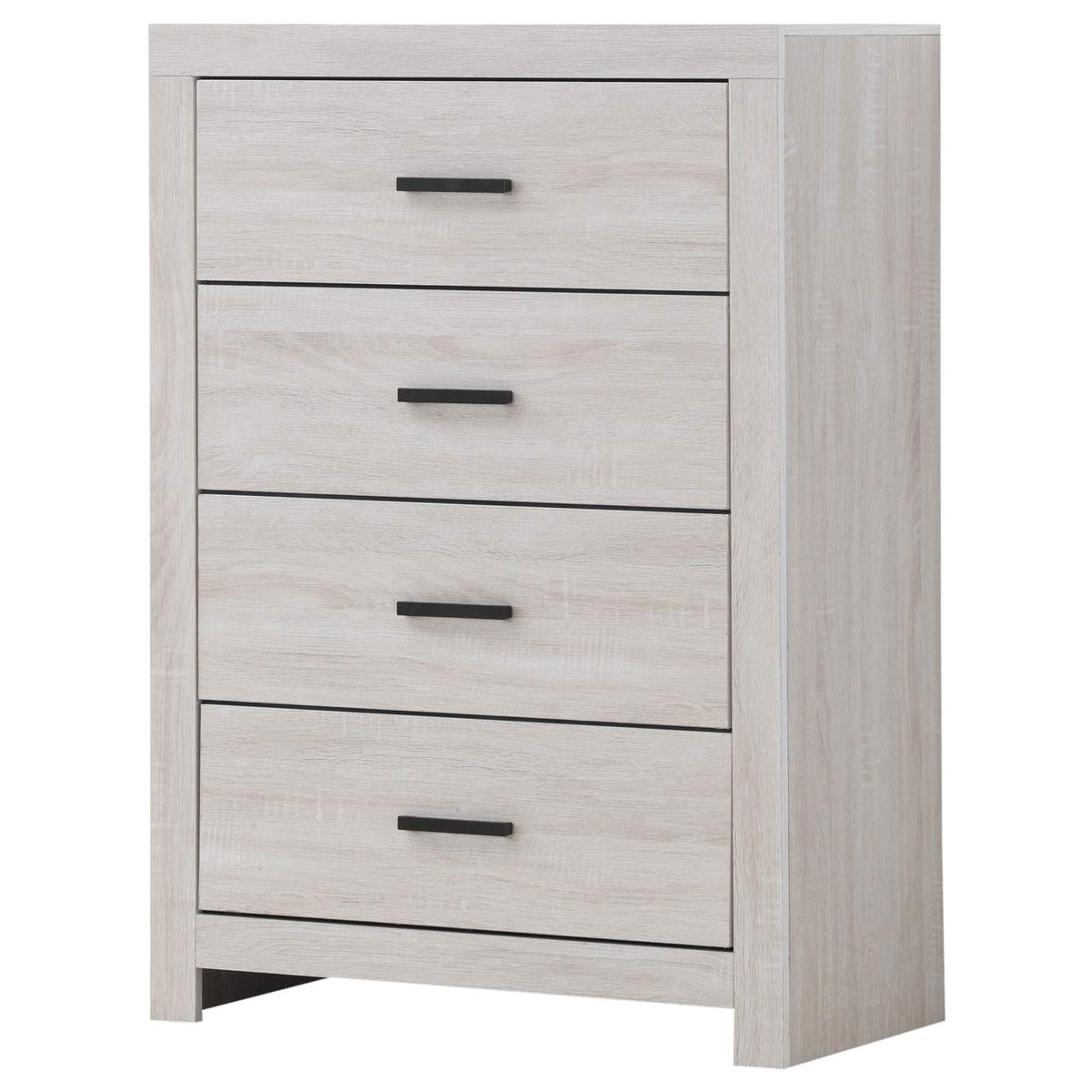 207055 Brantford 4-drawer Bedroom Chest Coastal White