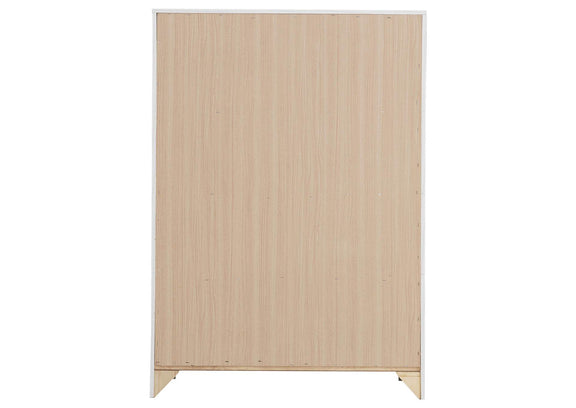 207055 Brantford 4-drawer Bedroom Chest Coastal White