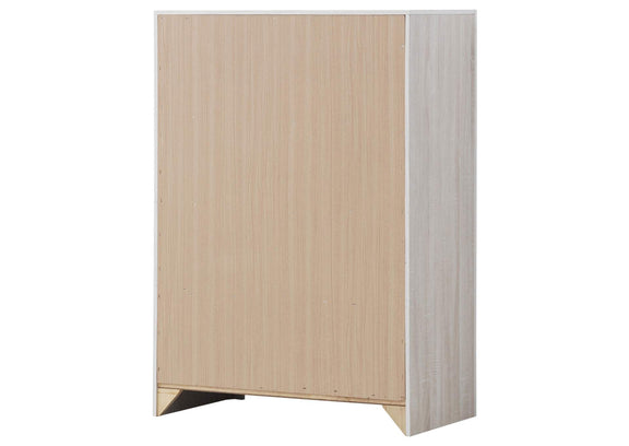 207055 Brantford 4-drawer Bedroom Chest Coastal White