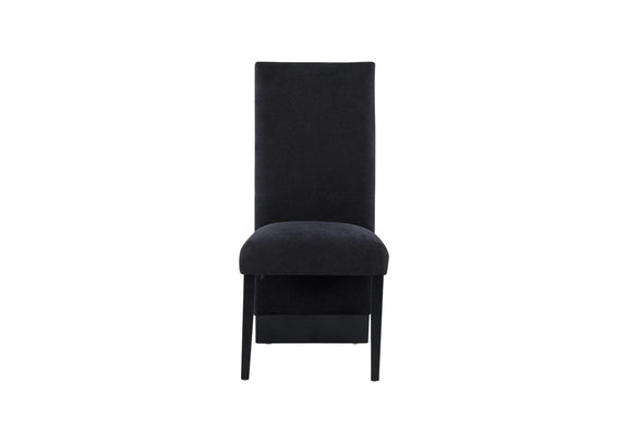D12DC-BLK-N D12 BLACK DINING CHAIR