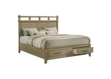 207530KE Hazlewood 59-inch Eastern King Storage Bed Vineyard Oak