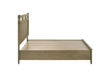 207530Q Hazlewood 59-inch Queen Panel Storage Bed Vineyard Oak