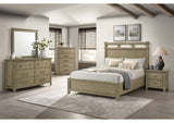 207531KE-S5 Hazlewood 5-piece Eastern King Bedroom Set Vineyard Oak