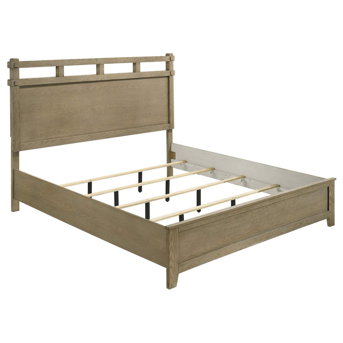207531KE-S5 Hazlewood 5-piece Eastern King Bedroom Set Vineyard Oak