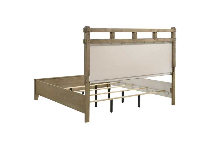 207531KE-S5 Hazlewood 5-piece Eastern King Bedroom Set Vineyard Oak