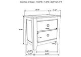 207531KE-S5 Hazlewood 5-piece Eastern King Bedroom Set Vineyard Oak