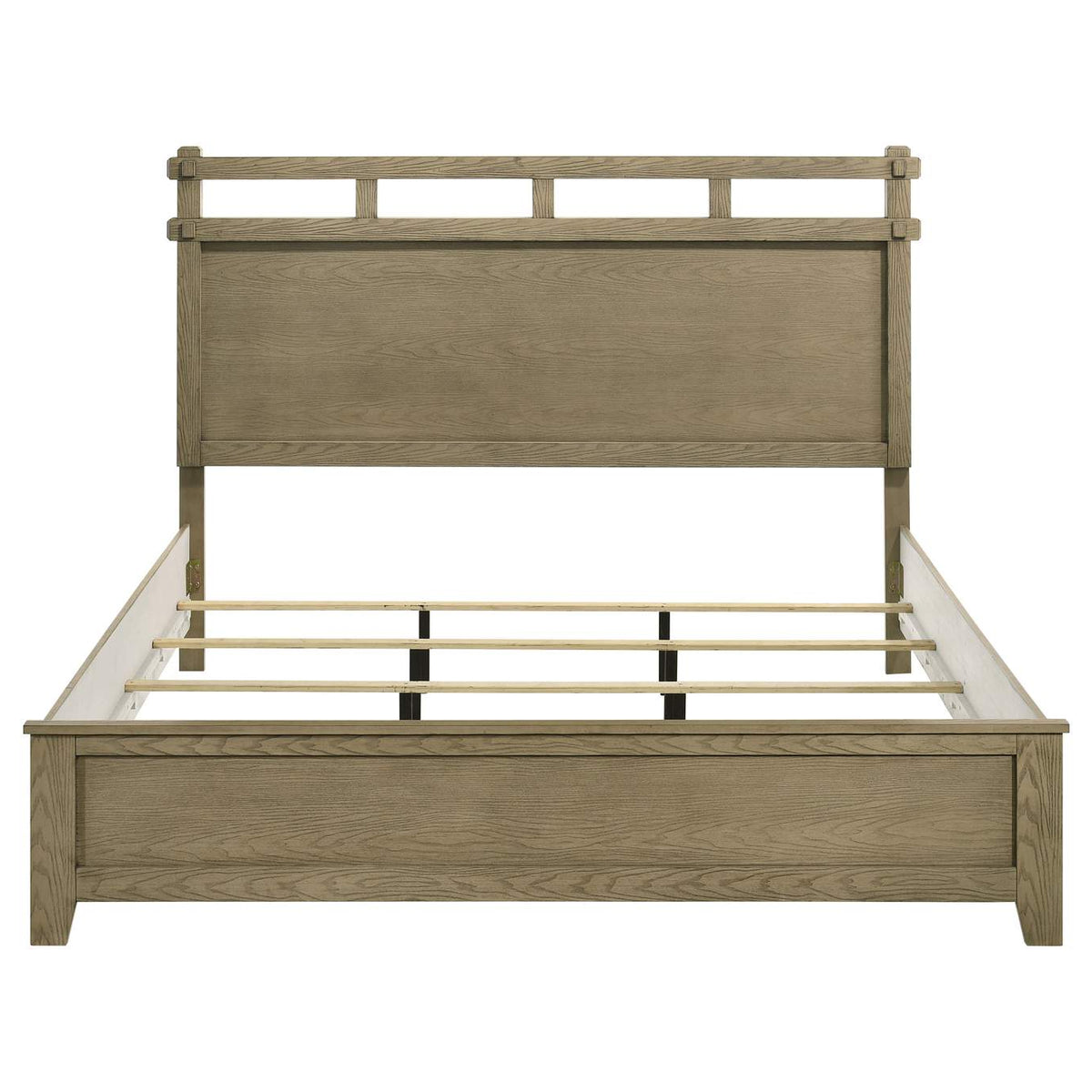 207531KE Hazlewood 61-inch Eastern King Panel Bed Vineyard Oak