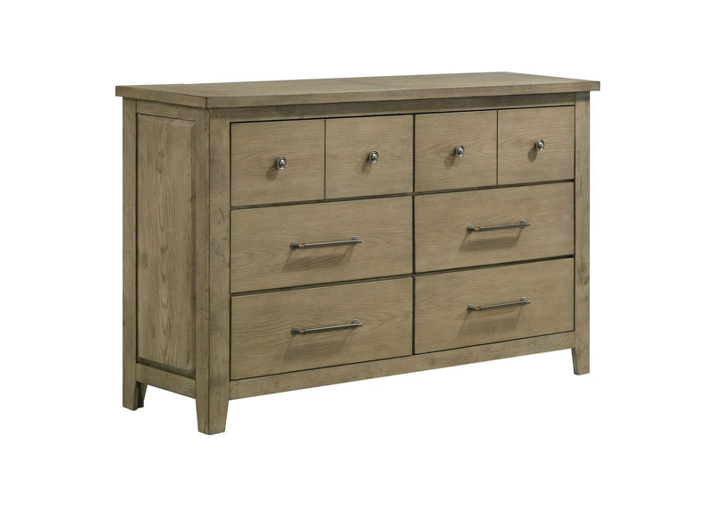 207531Q-S5 Hazlewood 5-piece Queen Bedroom Set Vineyard Oak