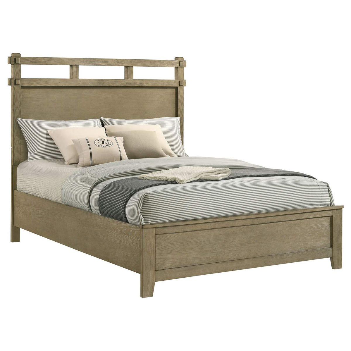 207531Q Hazlewood 61-inch Queen Panel Bed Vineyard Oak