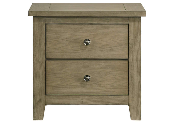 207532 Hazlewood 2-drawer Nightstand Bedside Table Vineyard Oak