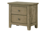 207532 Hazlewood 2-drawer Nightstand Bedside Table Vineyard Oak