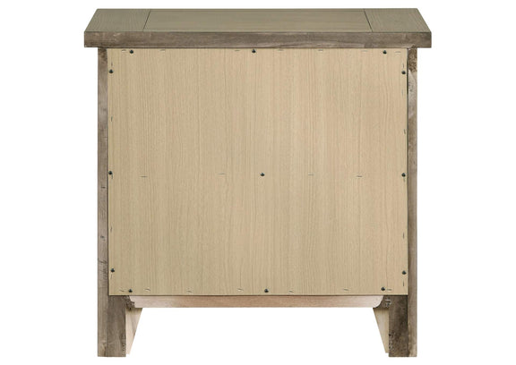 207532 Hazlewood 2-drawer Nightstand Bedside Table Vineyard Oak
