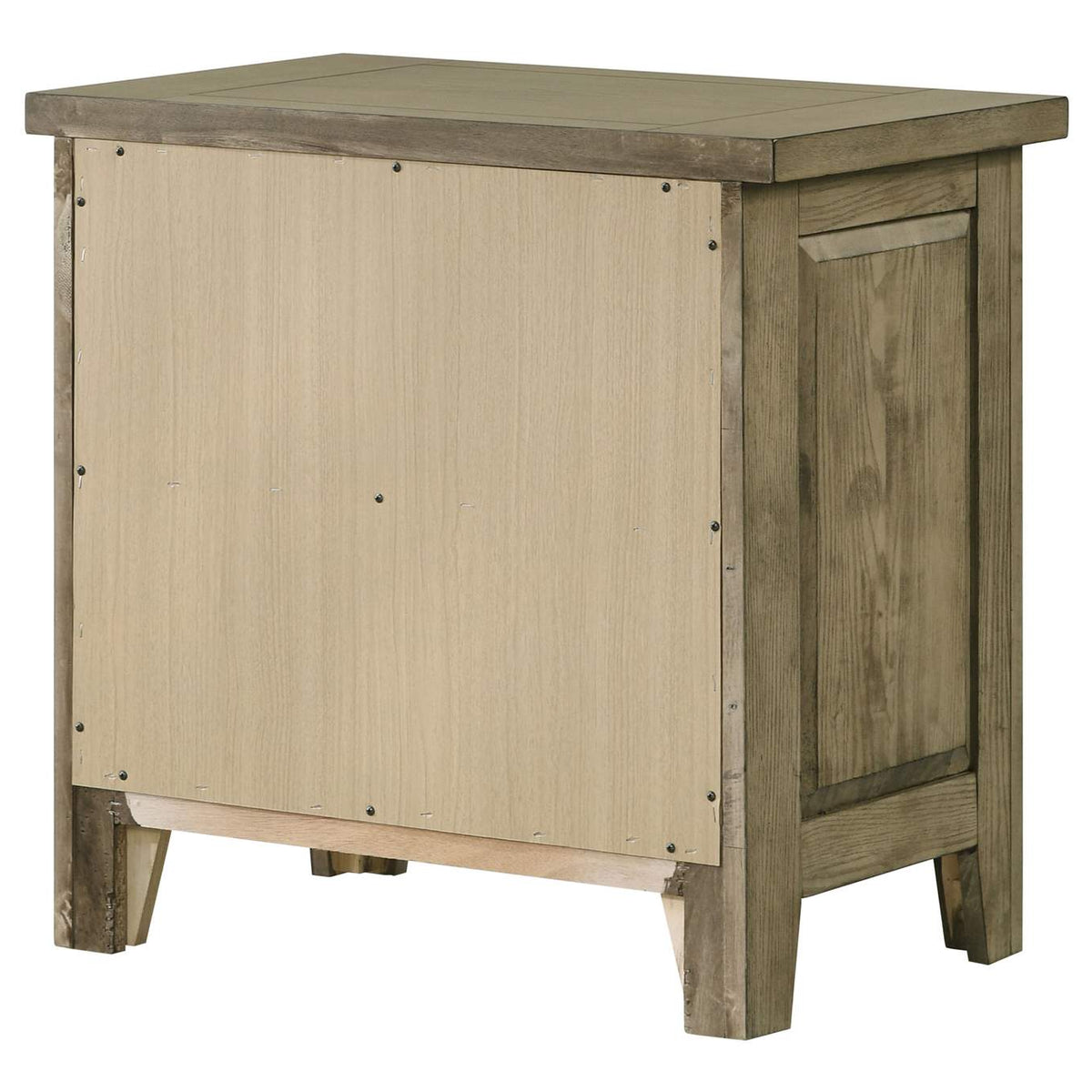 207532 Hazlewood 2-drawer Nightstand Bedside Table Vineyard Oak