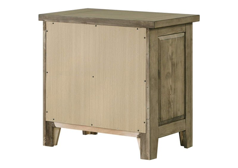 207532 Hazlewood 2-drawer Nightstand Bedside Table Vineyard Oak