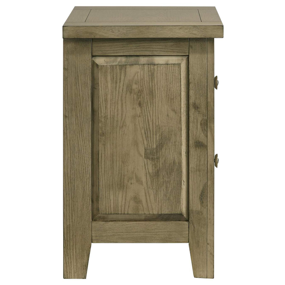 207532 Hazlewood 2-drawer Nightstand Bedside Table Vineyard Oak