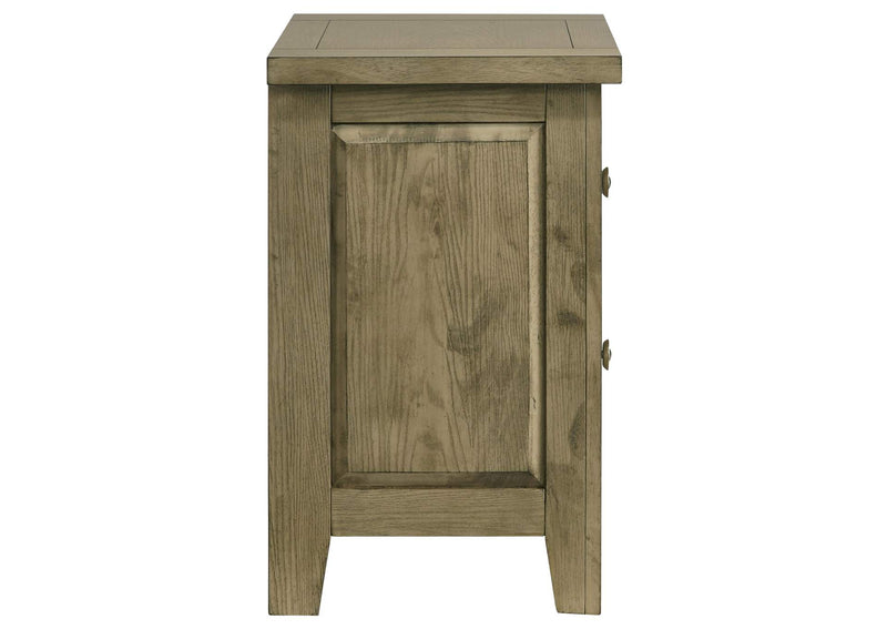207532 Hazlewood 2-drawer Nightstand Bedside Table Vineyard Oak