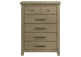 207535 Hazlewood 5-drawer Bedroom Chest of Drawers Vineyard Oak