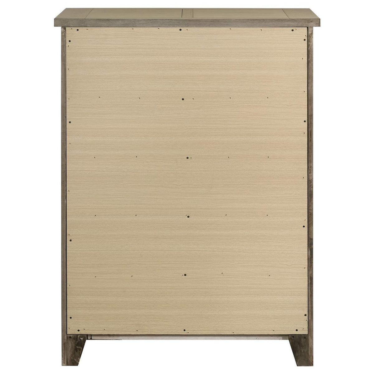 207535 Hazlewood 5-drawer Bedroom Chest of Drawers Vineyard Oak