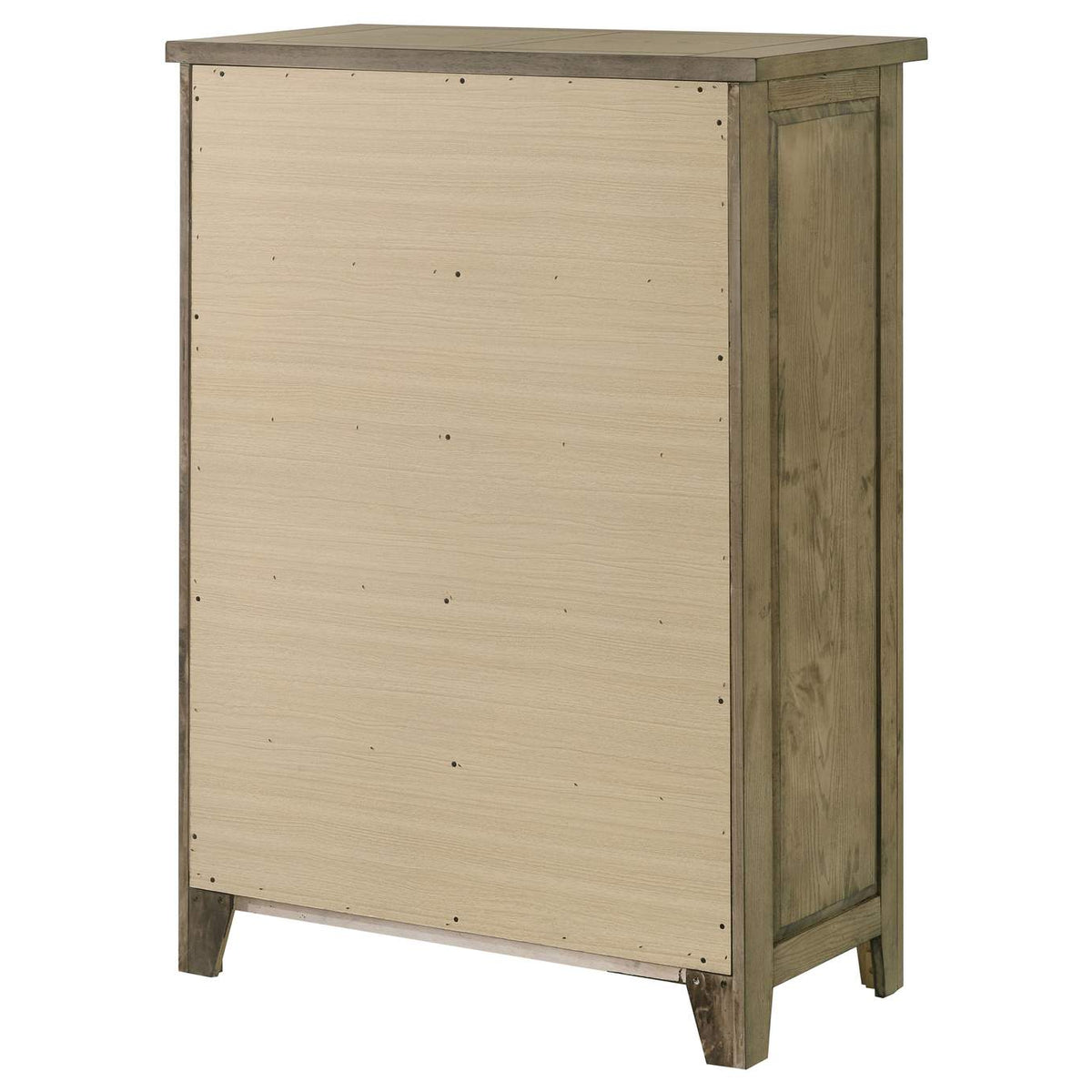 207535 Hazlewood 5-drawer Bedroom Chest of Drawers Vineyard Oak