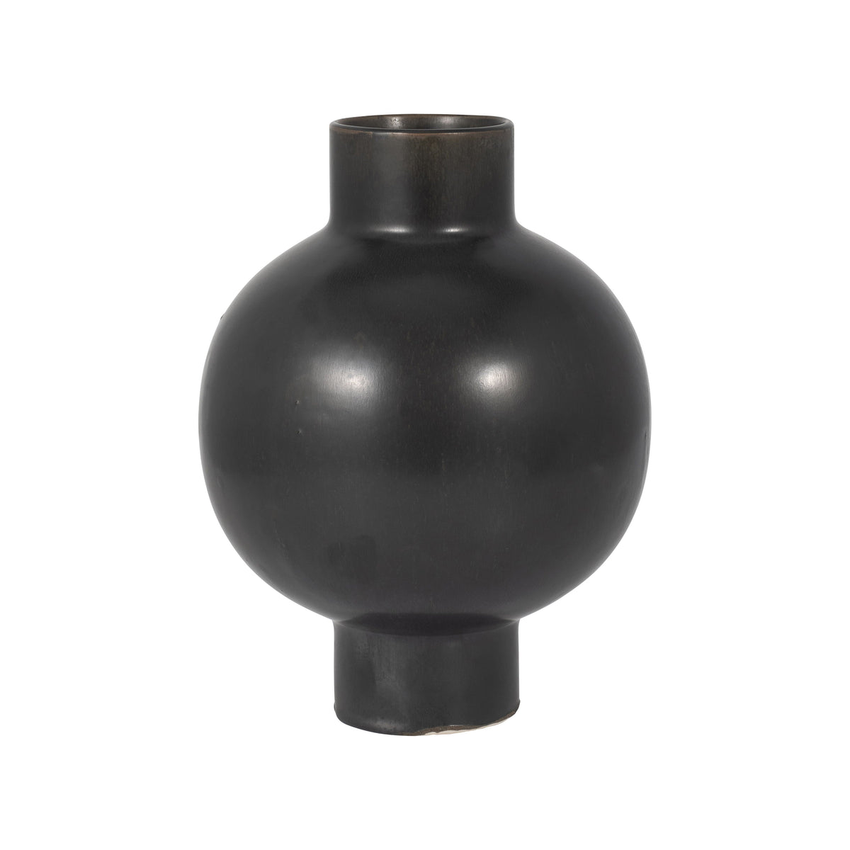 Ceramic 11" Bubble Vase - Gray