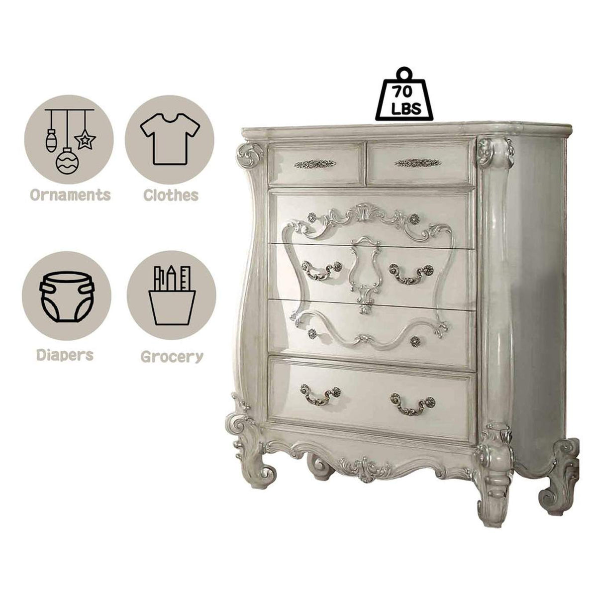 21136 Versailles Chest