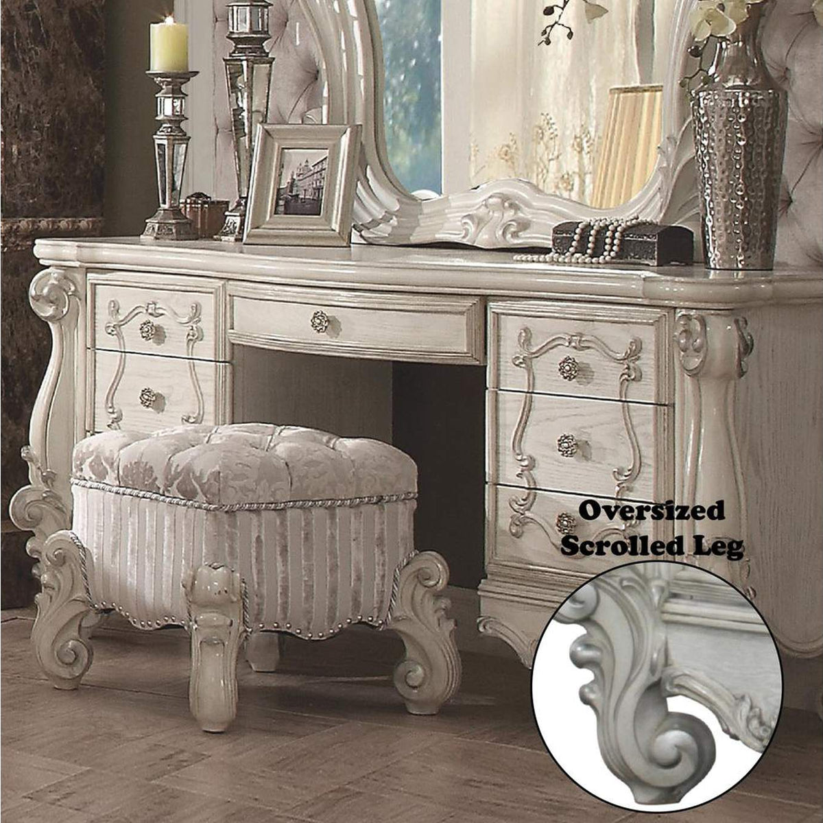 21137 Versailles Vanity Desk
