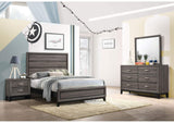 Watson Four-piece Full Bedroom Set Grey Oak