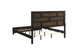 212421KE Watson Wood Eastern King Panel Bed Grey Oak