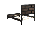 212421Q Watson Wood Queen Panel Bed Grey Oak