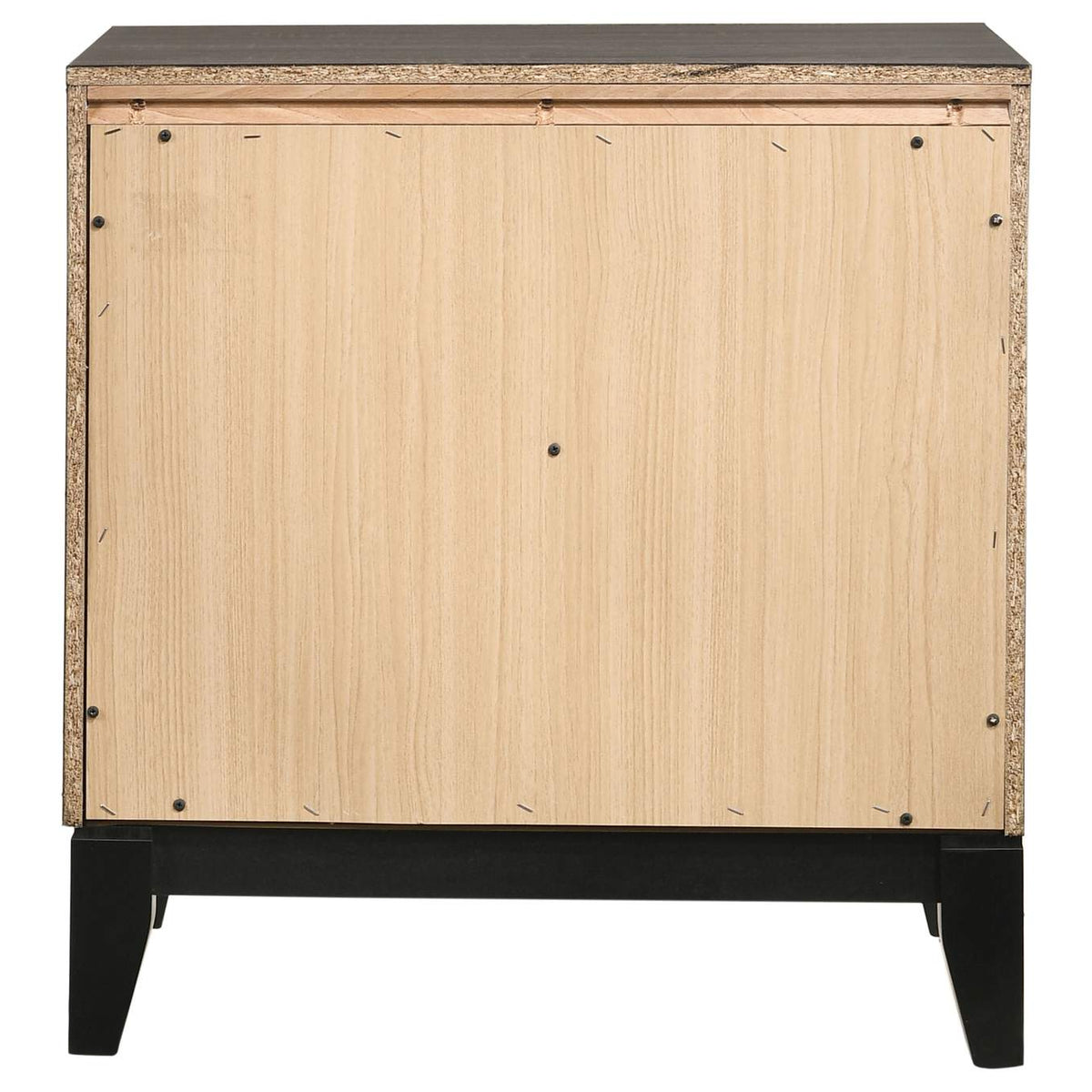212422 Watson 2-drawer Nightstand Grey Oak