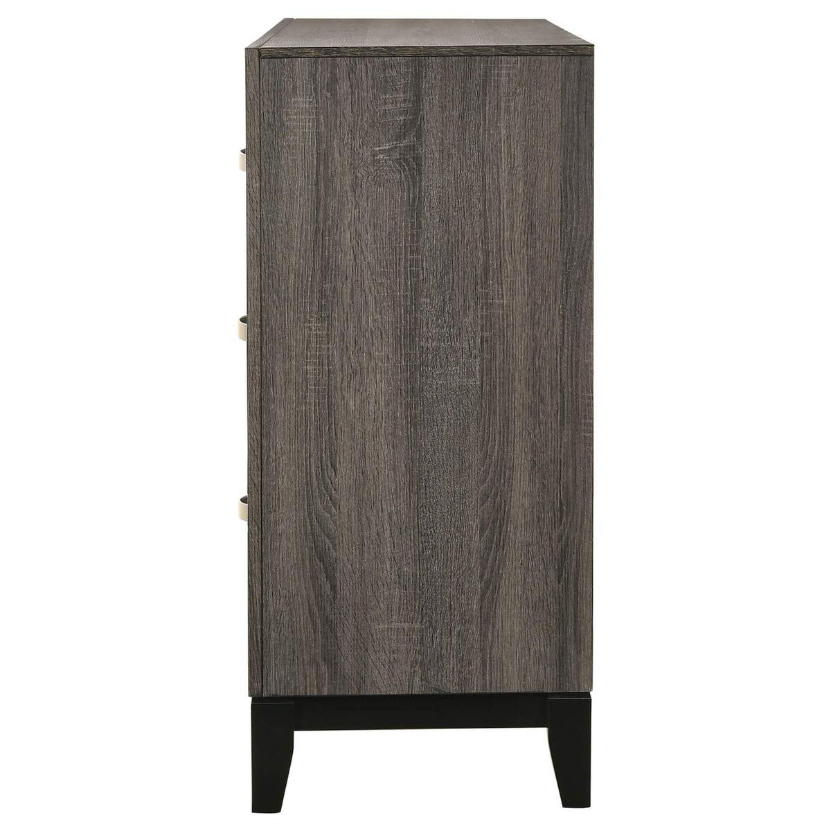 212423 Watson 6-drawer Dresser Grey Oak