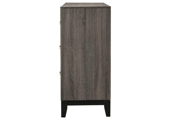212423 Watson 6-drawer Dresser Grey Oak