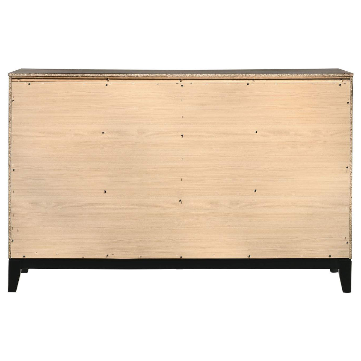 212423 Watson 6-drawer Dresser Grey Oak