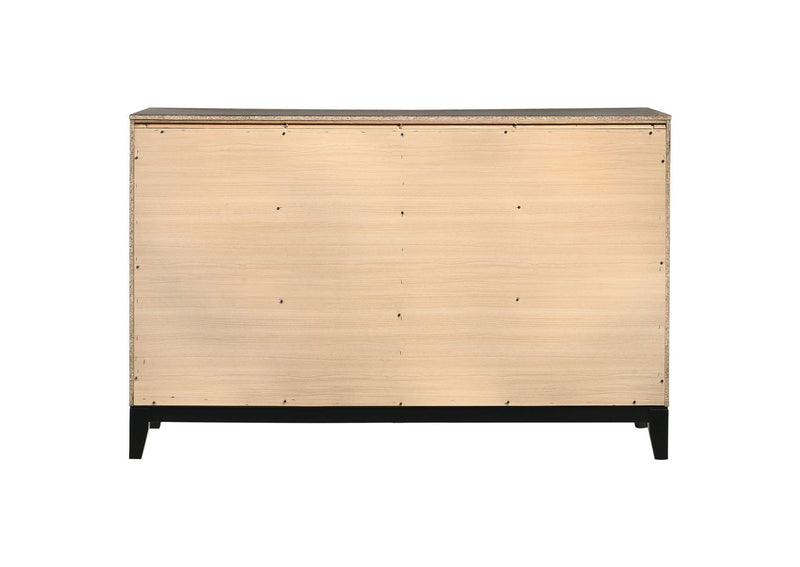 212423 Watson 6-drawer Dresser Grey Oak
