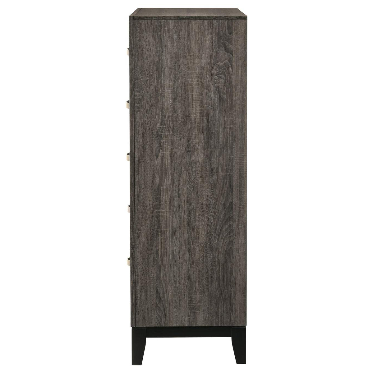 212425 Watson 5-drawer Bedroom Chest Grey Oak