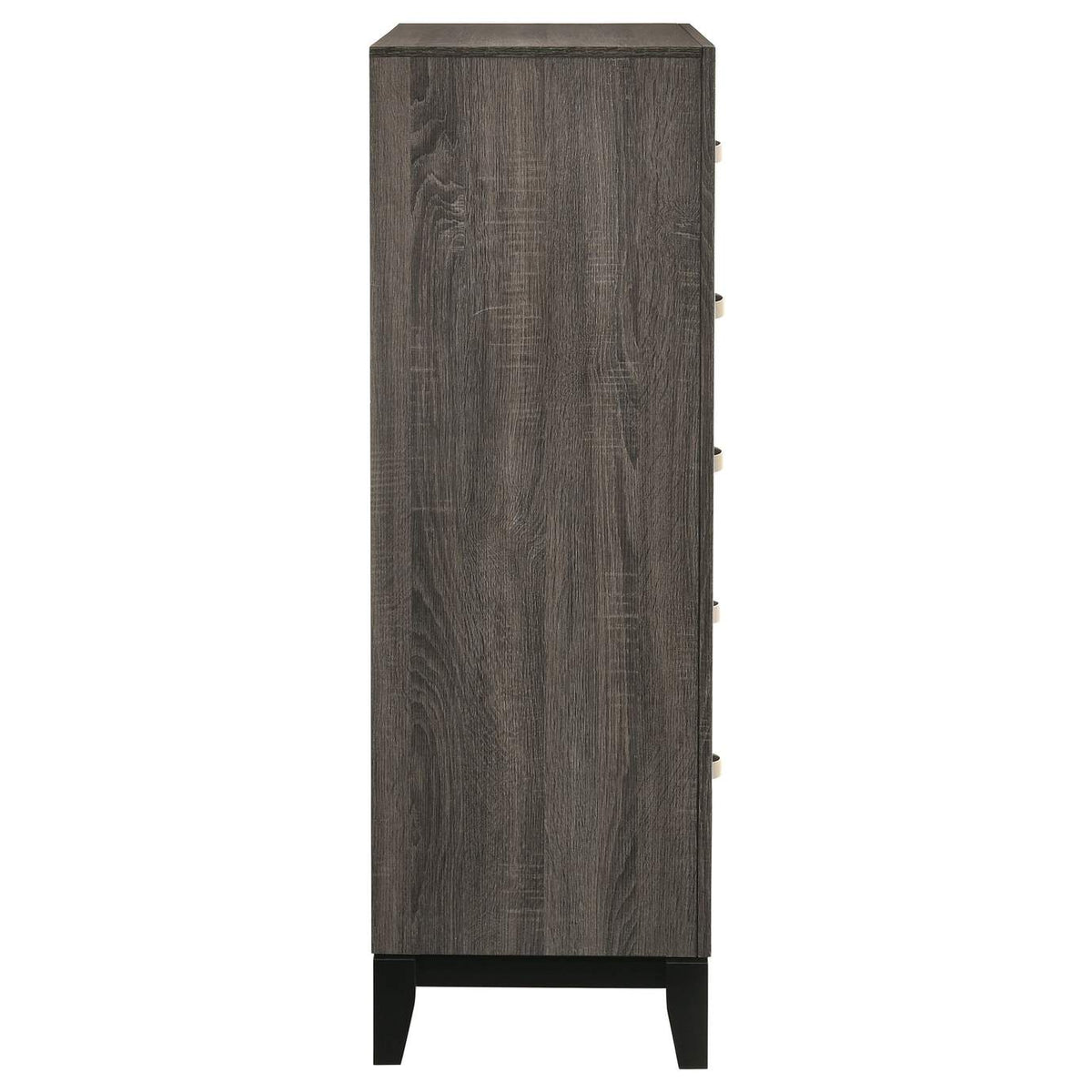 212425 Watson 5-drawer Bedroom Chest Grey Oak