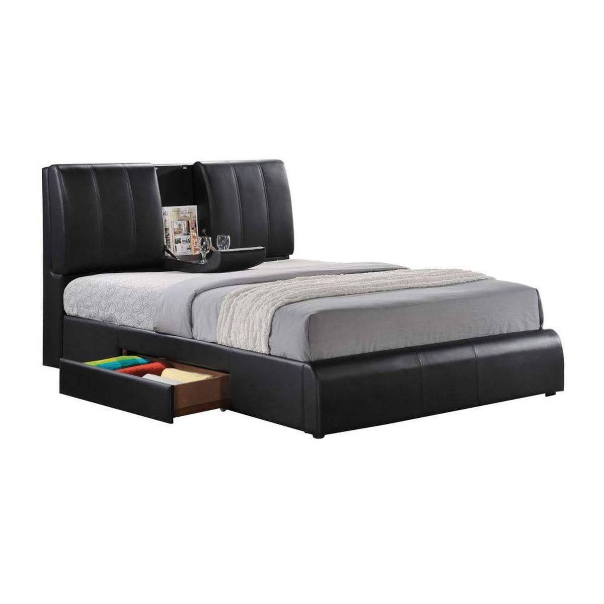 21266EK Kofi Ek Bed with Storage