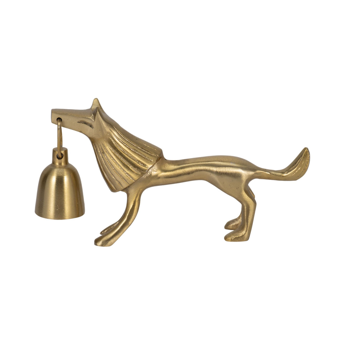 9" Lion Candle Snuffer - Gold