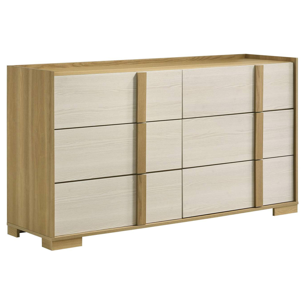 215651KE-S4 Hyland 4-piece Eastern King Bedroom Set Natural