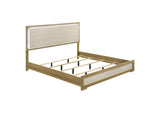 215651KE Hyland Eastern King Panel Bed LED Headboard Natural