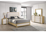 215651Q-S4 Hyland 4-piece Queen Bedroom Set Natural
