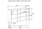 215651Q-S4 Hyland 4-piece Queen Bedroom Set Natural