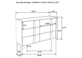 215651Q-S5 Hyland 5-piece Queen Bedroom Set Natural