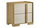 215652 Hyland 2-drawer Nightstand Bedside Table Natural