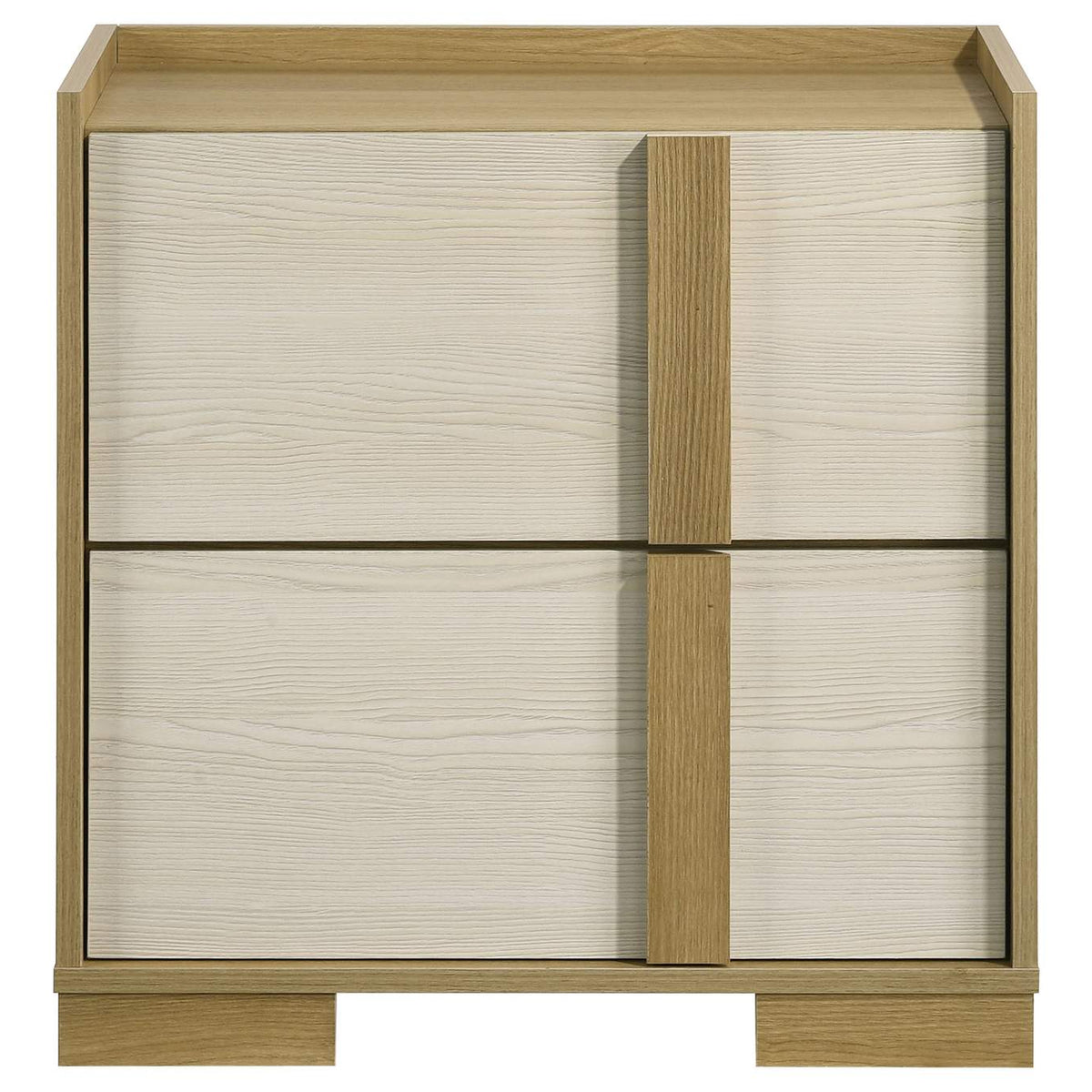 215652 Hyland 2-drawer Nightstand Bedside Table Natural