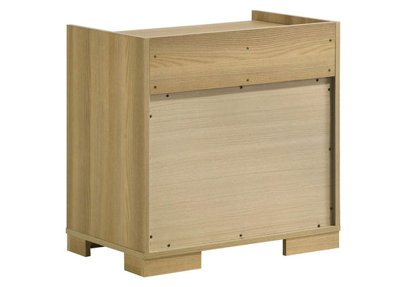 215652 Hyland 2-drawer Nightstand Bedside Table Natural