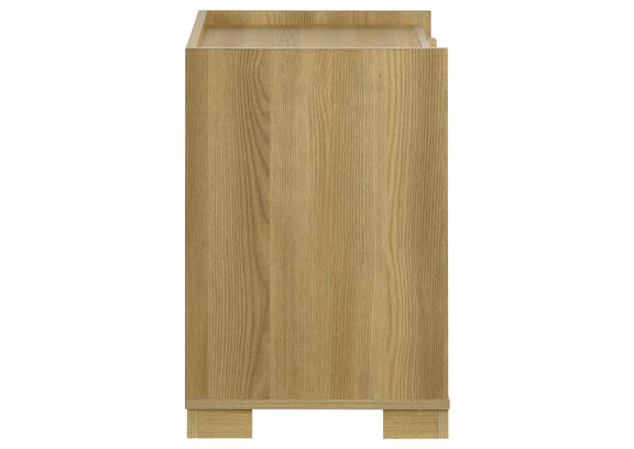 215652 Hyland 2-drawer Nightstand Bedside Table Natural