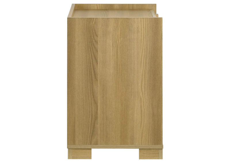 215652 Hyland 2-drawer Nightstand Bedside Table Natural