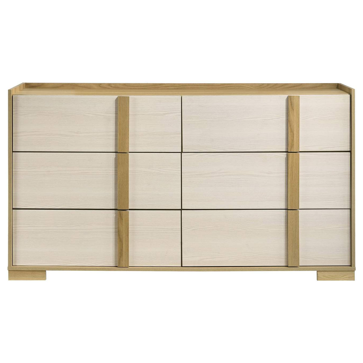 215653 Hyland 6-drawer Dresser Natural